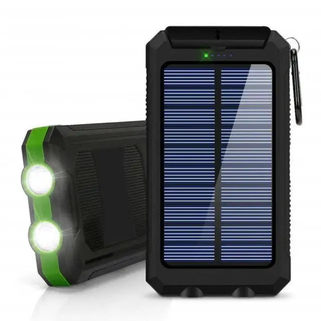 Solar Power Bank 80000mAh Portable Charging
