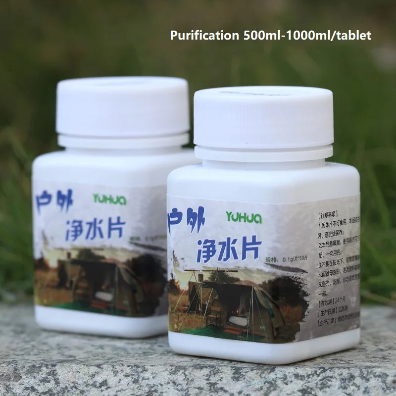 Outdoor Water Purification Tablets Disinfection