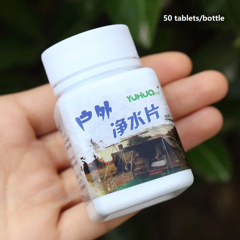 Outdoor Water Purification Tablets Disinfection