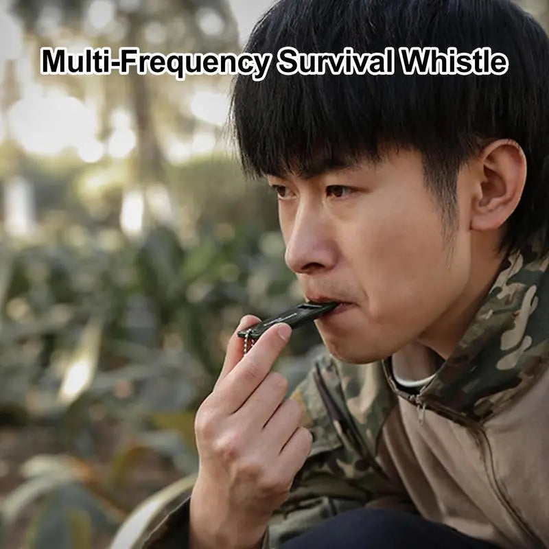 3-Frequency Whistle High Decibel Survival Whistle