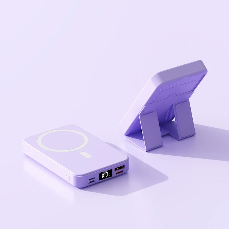 Bracket design Power bank Fast charge For Magsafe