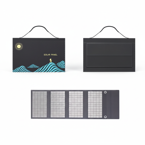 1000-W-Solarpanel, tragbar, faltbar, mit USB- und DC-Ausgang, Solarladegerät, Outdoor-Stromversorgung für Zuhause, Mobiltelefon, Stromgenerator