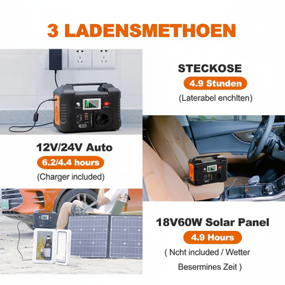 Flashfish E200 Solar-Generator 200W