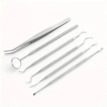 Stainless Steel Dentist Oral Tools Cleaning Flossing