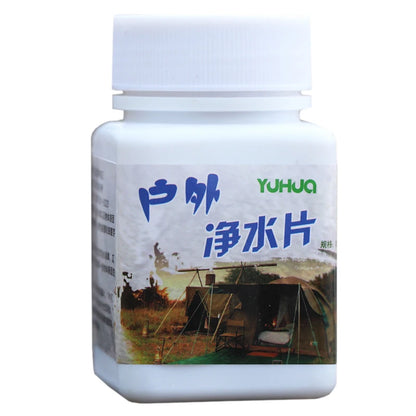 Outdoor Water Purification Tablets Disinfection