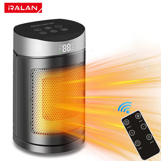 Portable Electric Heater Space Heater Indoor Energy Saving Hot Air Heater Energy Efficient for Household Desktop Office Winter