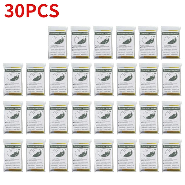 Outdoor Emergency Gold-Sliver Survival Blanket