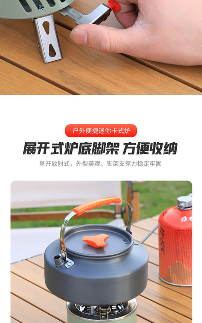 Draagbare cassette gasbrander voor outdoor & camping