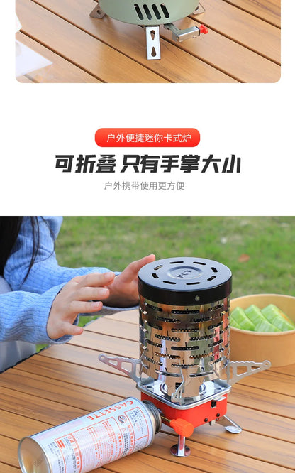 Draagbare cassette gasbrander voor outdoor & camping