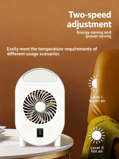 Portable Heater Overheat Protection Safe Quiet Warmer Quiet Space Heater For Indoor Room Bedroom Bathroom Garage Offices Desk