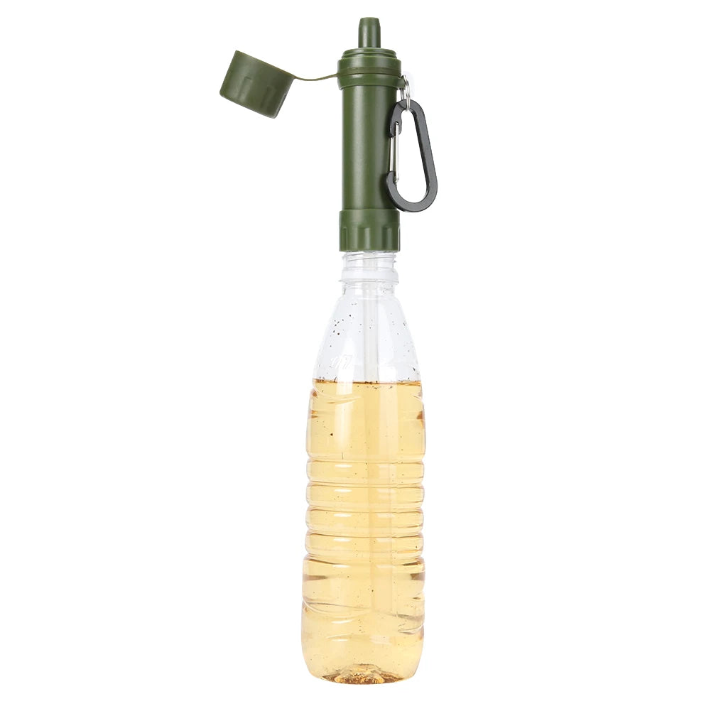 Camping Water Purifier Mini Filter Straw Set Camping
