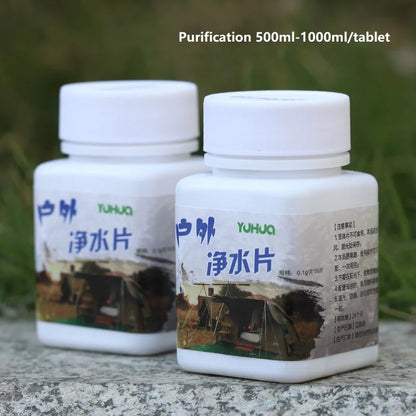 Outdoor Water Purification Tablets Disinfection