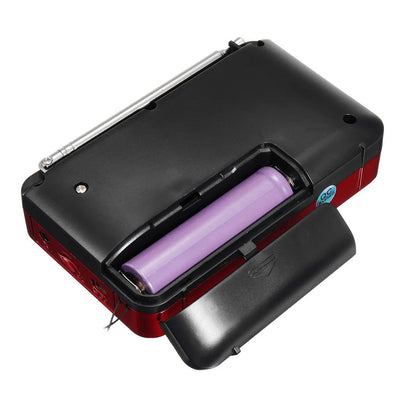 Multifunctionele Noodradio met Solar, Hand Crank, Powerbank en LED Zaklamp