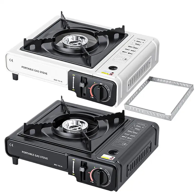 Portable Cassette Stove Cassette Camp Stove For Outdoor Cooking High Performance Windproof Precise Heat Control Picnics Cookware