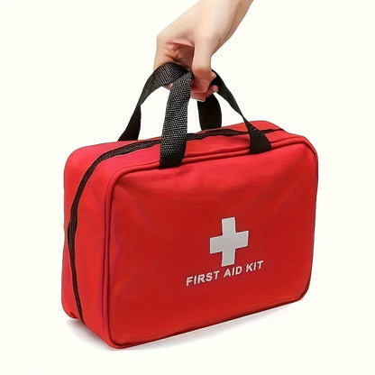 22 piece advanced first aid kit, including bandages, scissors, tweezers - a comprehensive emergency survival kit for families, o