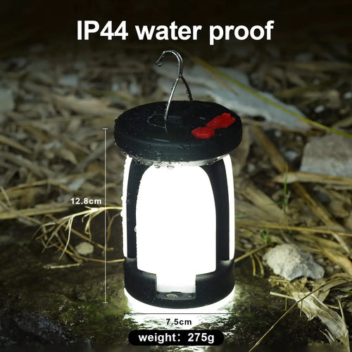High Power Solar LED Camping Lantern Rechargeable