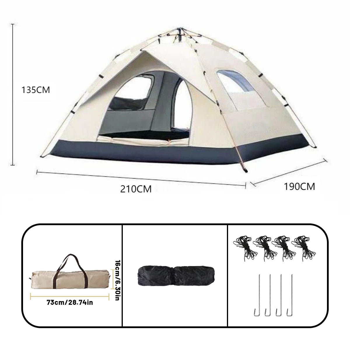 Outdoor Automatic Quick-opening Tent Automatic
