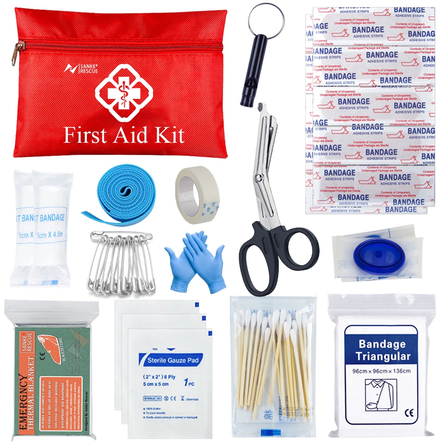Tactical First Aid Kit In The Car Acessories Survival Kits