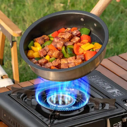 Portable Cassette Stove Cassette Camp Stove For Outdoor Cooking High Performance Windproof Precise Heat Control Picnics Cookware