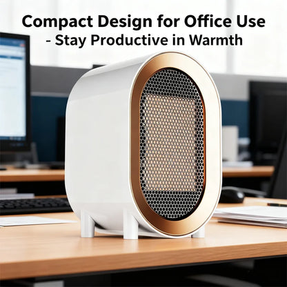 Portable Heater Overheat Protection Safe Quiet Warmer Quiet Space Heater For Indoor Room Bedroom Bathroom Garage Offices Desk