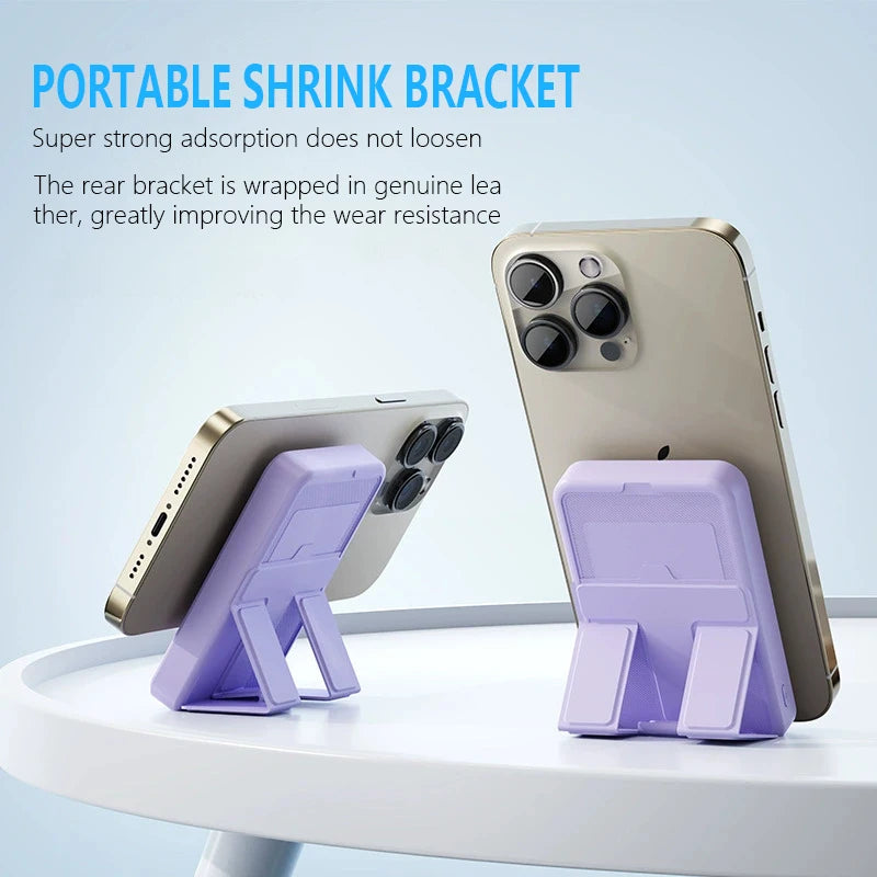 Bracket design Power bank Fast charge For Magsafe