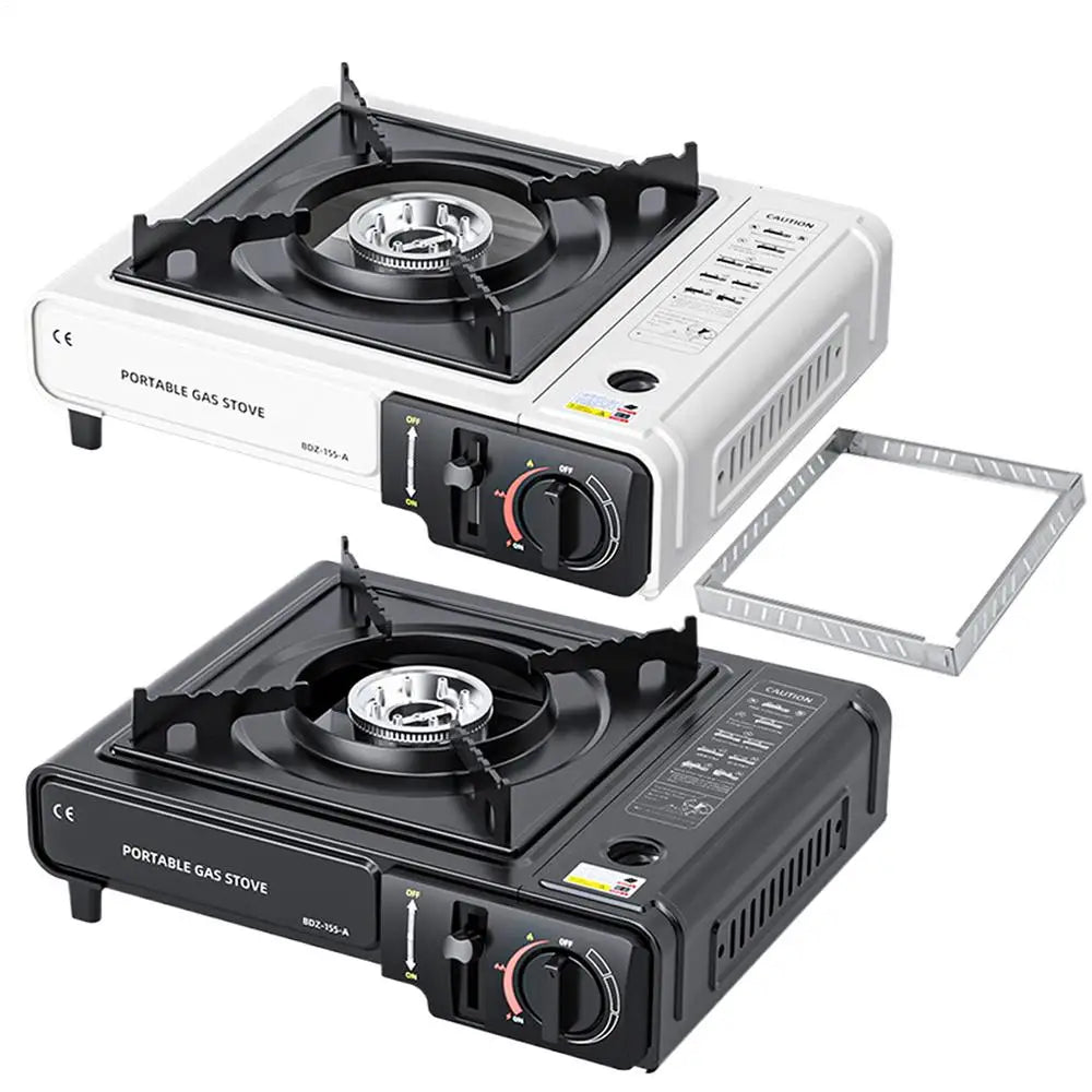 Portable Cassette Stove Cassette Camp Stove For Outdoor Cooking High Performance Windproof Precise Heat Control Picnics Cookware