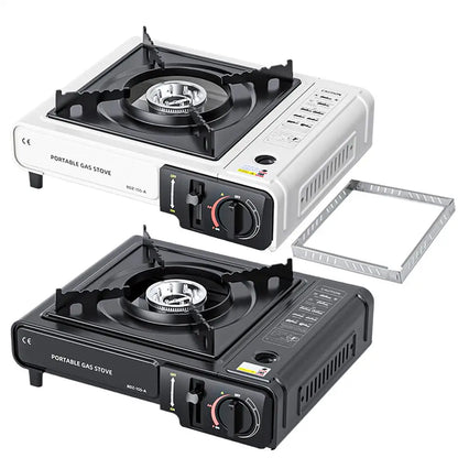 Portable Cassette Stove Cassette Camp Stove For Outdoor Cooking High Performance Windproof Precise Heat Control Picnics Cookware