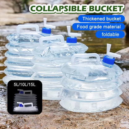 Collapsible foldable bottle Container Water Storage