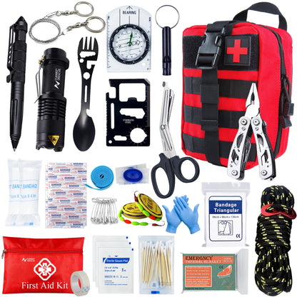 Tactical First Aid Kit In The Car Acessories Survival Kits