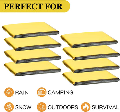 Outdoor Emergency Gold-Sliver Survival Blanket