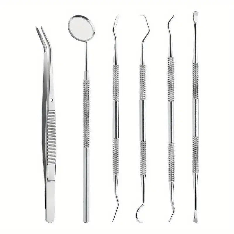 Stainless Steel Dentist Oral Tools Cleaning Flossing