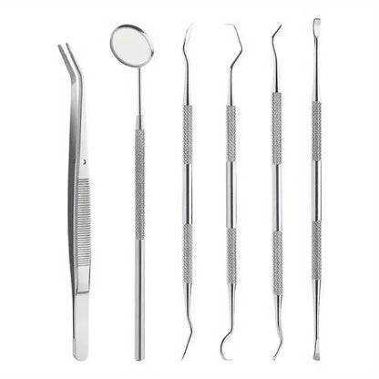 Stainless Steel Dentist Oral Tools Cleaning Flossing