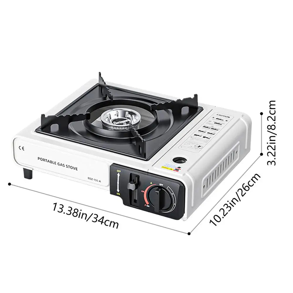Portable Cassette Stove Cassette Camp Stove For Outdoor Cooking High Performance Windproof Precise Heat Control Picnics Cookware