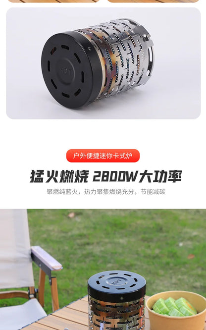 Draagbare cassette gasbrander voor outdoor & camping