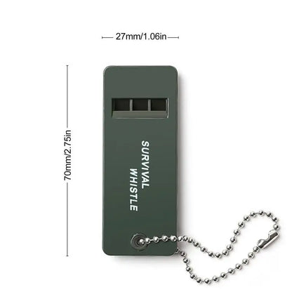 3-Frequency Whistle High Decibel Survival Whistle
