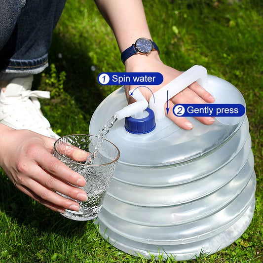 Collapsible foldable bottle Container Water Storage
