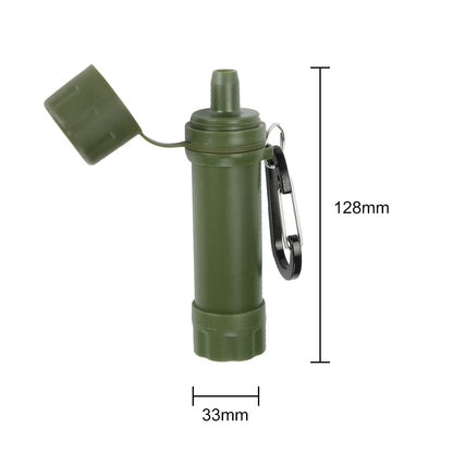 Camping Water Purifier Mini Filter Straw Set Camping