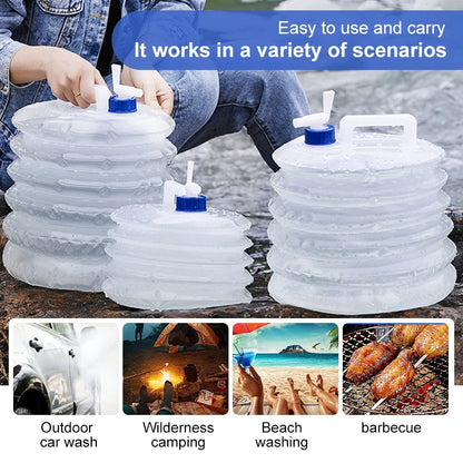 Collapsible foldable bottle Container Water Storage