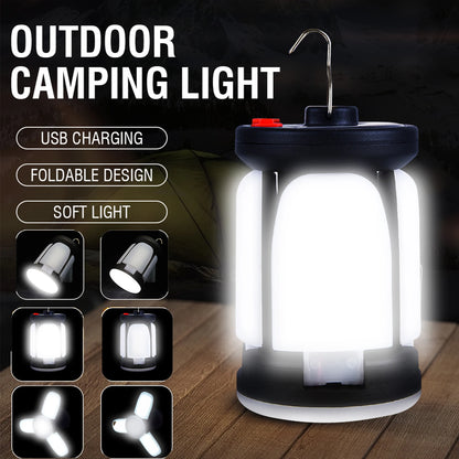 High Power Solar LED Camping Lantern Rechargeable