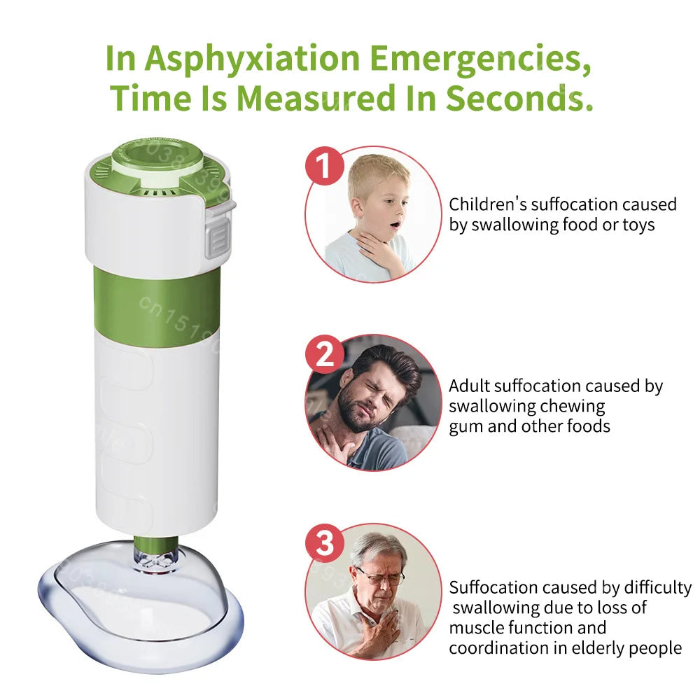Anti Choking Automatic Device Life Saving Suction