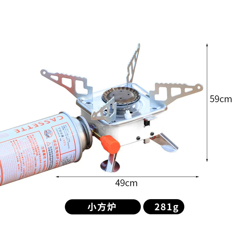 Draagbare cassette gasbrander voor outdoor & camping