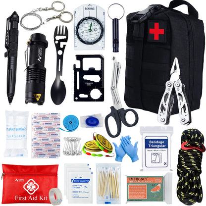 Tactical First Aid Kit In The Car Acessories Survival Kits