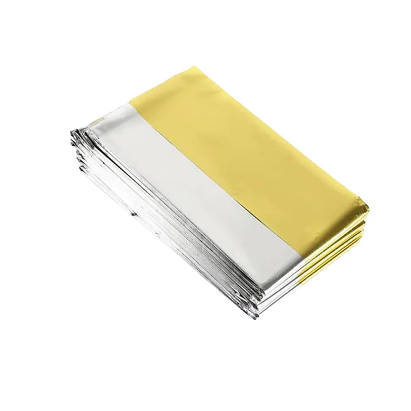Outdoor Emergency Gold-Sliver Survival Blanket